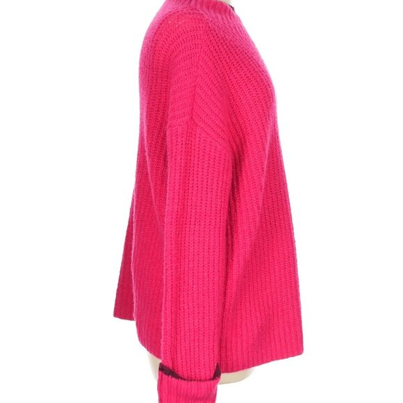Maeve by Anthropologie Mock-Neck Color-Tipped Sweater Size M EUC - Picture 7 of 11